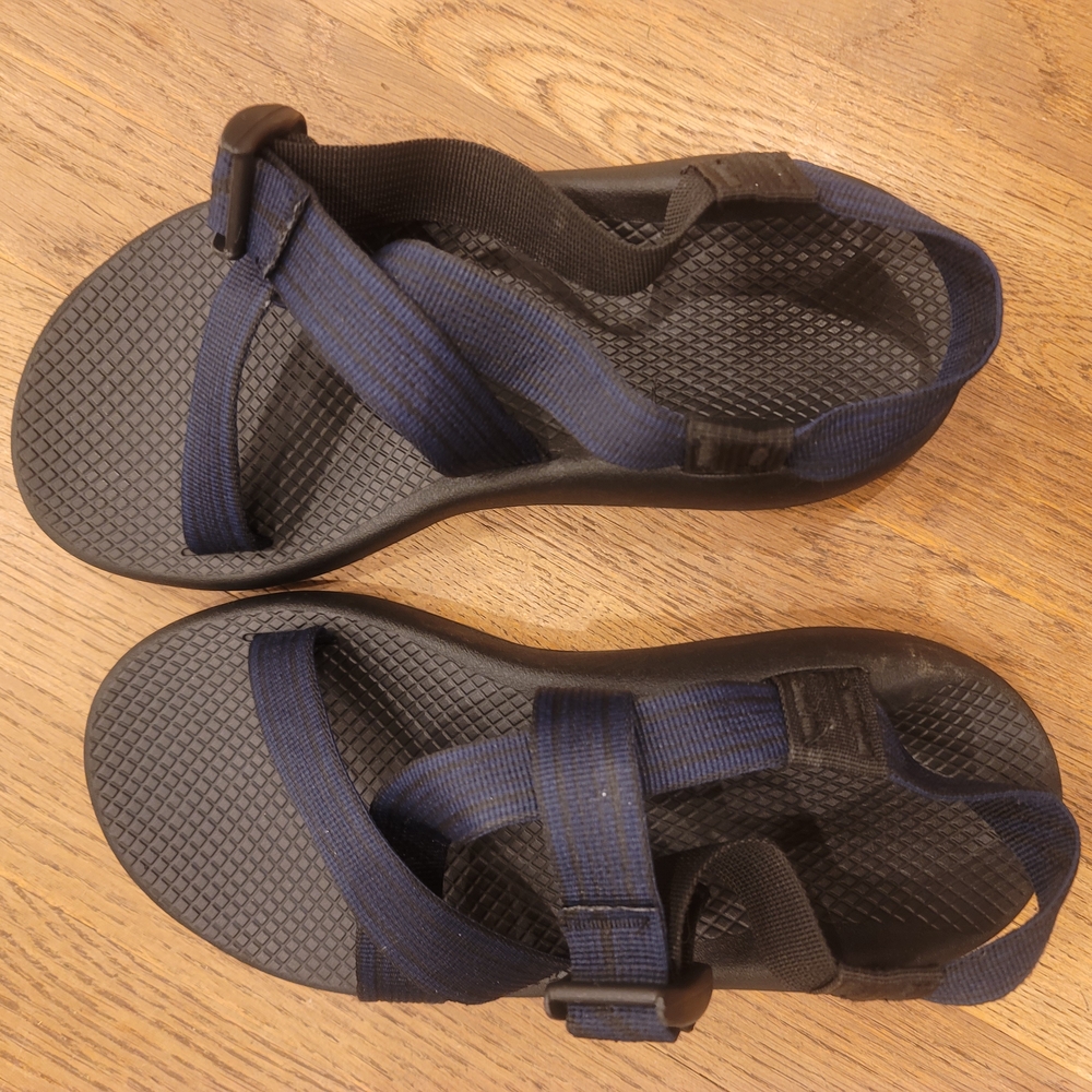Chaco Men's Sandals - Black and Blue